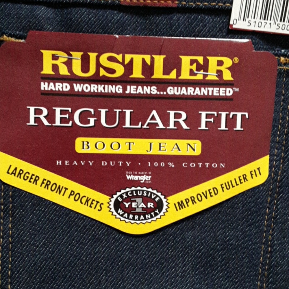 Rustler Work Jeans - Picture 3 of 3